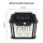 Set 2 x Lampa solara 2 becuri LED, Senzor de miscare si lumina