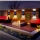 Set 4 x lampa solara 6 LED, Senzor, lumina calda