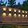 Set 8 x lampa solara 4 LED cu lumina bidirectionala