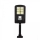 Set 2 x Lampa solara 6 LED SMD cu senzor de miscare si lumina