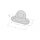 Set montaj folie terasa: Banda intarire maro, 10 bride rotative si 10 capse metalice