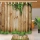 Set baie 2 piese: perdea si covoras, model Grass
