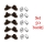 Kit montare folie terase: 50 bride rotative si 50 capse metalice