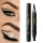 Oferta 1+1 | Eyeliner cu stampila, Negru, Cat Eye