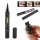 Set 2 x Eyeliner cu stampila, Cat Eye, Negru