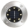 Set 8/12 lampi solare 8 LED, Silver Disk Lights