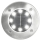 Set 8/12 lampi solare 8 LED, Silver Disk Lights