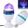 Set 2 x bec rotativ disco cu led multicolor RGB E27