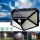 Set 3 x Lampa 100 LED cu panou solar, senzor de miscare