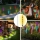 Set 2 x lampa solara Bubble RGB Color