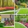 Set 12 gard decorativ, Alb, 1.2 M x 22 cm