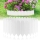 Set 12 gard decorativ, Alb, 1.2 M x 22 cm