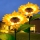 Set 2 x lampa solara, Floarea Soarelui