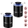 Set 3 x Lampa antiinsecte UV LED 360, USB, Negru