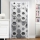 Set 2 x Autocolant decorativ pentru usa - 77 x 220 cm, Grey Comb