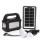 Kit panou solar GD-8080 cu 3 becuri si lanterna inclusa