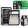 Kit solar LED GD-105 LED, Lanterna multifunctionala cu panou solar