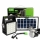 Kit solar LED GD-105 LED, Lanterna multifunctionala cu panou solar