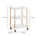 Masuta portabila 71 x 45 x 32 cm, Alb