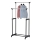 Suport metalic mobil dublu - 140 cm