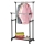 Suport metalic mobil dublu - 140 cm