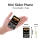 Telefon Mini i19 Pro Slide Button, Dual SIM, Bluetooth, Camera