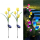 Set 2 x lampa solara Lalele decorative, 70 cm, IP 66