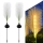 Set 2 x Lampa solara 70 cm, Pampas, lumina calda, IP66