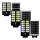 Lampa Solara Dubla Jortan, 2000 W, Alb Rece, Telecomanda