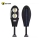 Set 3 x Lampa Solara Jortan 60 LED COB, 2 Celule, 120W, Senzor de Miscare