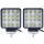 Set 2 proiectoare LED auto offroad 36W, 16 LED, 12V-24V
