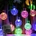 Instalatie solara LED 30 globulete, Multicolor