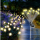 Set 2 x Lampa solara LED Alb Cald, 10 bulbi licurici