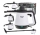 Aparat de curatat cu aburi, multifunctional, 13 accesorii, 1500W