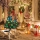 Set 3 x Lampa solara LED de Craciun, brad impodobit 68 cm