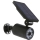 Camera falsa solara LED, IP 44, senzor de miscare, Negru