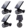 Camera falsa solara LED, IP 44, senzor de miscare, Negru