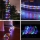 Furtun luminos LED cu incarcare solara, 10 Metri, Multicolor