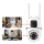 Camera video dubla, V380 Pro, 4 MP, Detectare Miscare