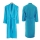 Halat baie bumbac, S-XXL, 100% bumbac, Albastru