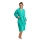 Halat baie bumbac, S-XXL, 100% bumbac, Turcoaz