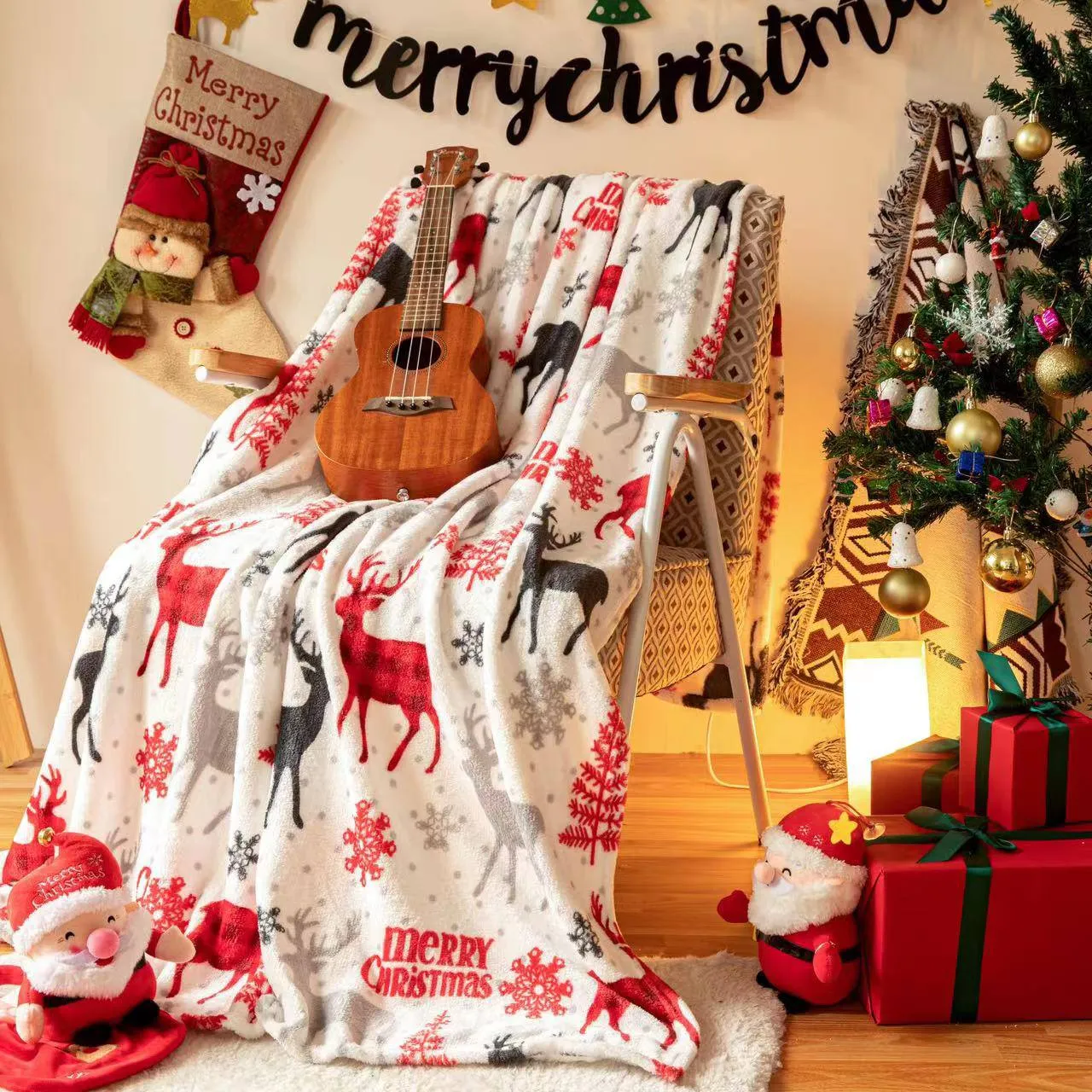 Patura Cocolino 150x200 cm, model fulgi si reni