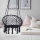 Hamac cocon - scaun suspendabil, Negru