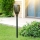 Set 2 x Lampa solara tip torta cu efect flacara, 50 cm