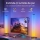 Set 2 lampi ambientale Smart RGB Wi-Fi, sincronizare sunet