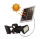 Proiector solar LED dublu 200 W cu Senzor de miscare, telecomanda