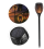 Set 8 x Lampa solara tip torta cu efect flacara, 50 cm