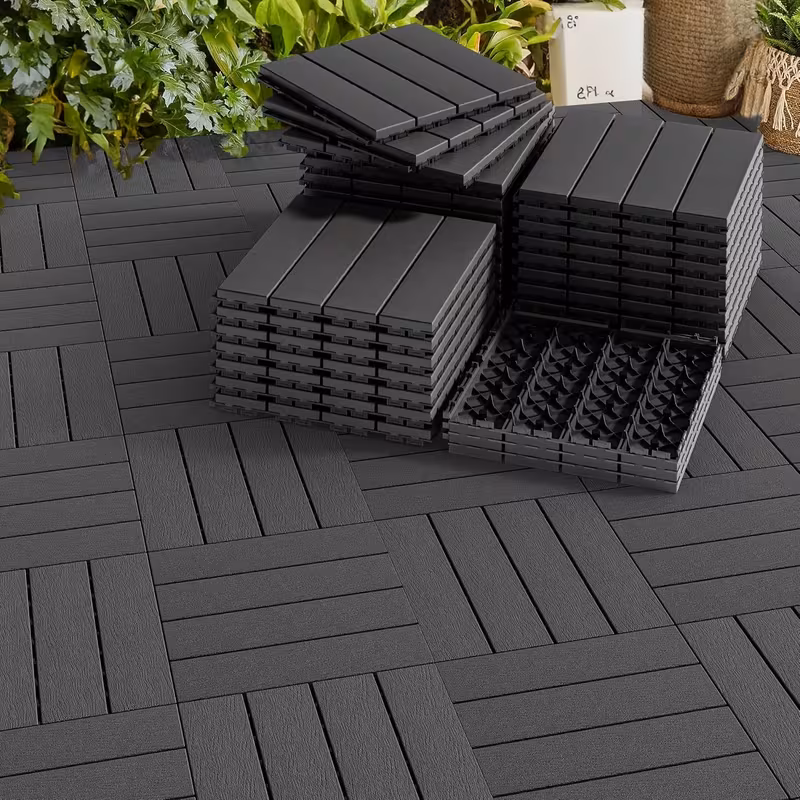 Set 8 x podea de exterior, 30x30 cm
