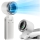 Ventilator portabil cu 5 viteze, 3600 mAh, 8 ore de racire