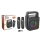 Boxa Bluetooth, 2 microfoane, Radio FM, Difuzor 8 W